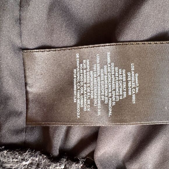 Guess Romper Size Medium Black "Flirty" Lace Trim Soft Y2K Backless Date Night - Picture 11 of 16